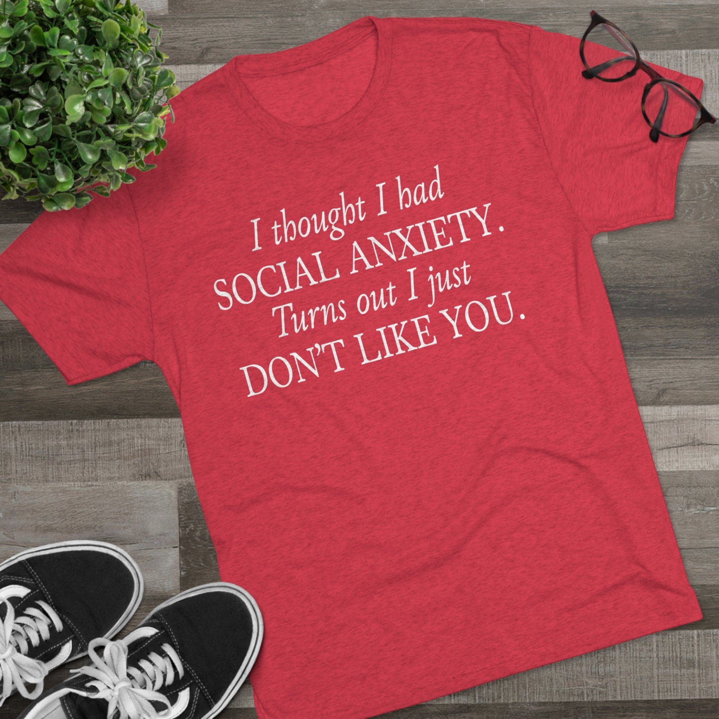 I thought I Had Social Anxiety